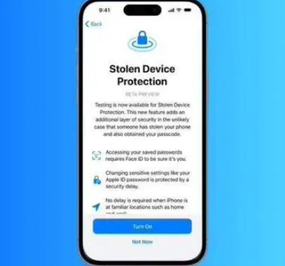 三山苹果授权维修店分享被盗设备保护功能开启方法 