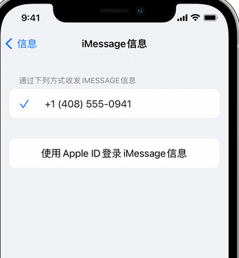 三山apple维修iPhone上无法正常发送iMessage信息